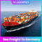 شرکت های CIF DDU DDP FOB EXW Sea Logistics 6 تا 8 روز کاری