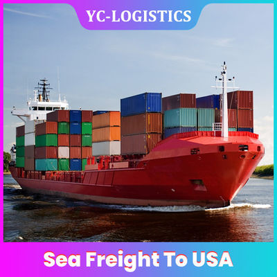 DDU DDP FBA حمل و نقل دریایی بین المللی از چین به ایالات متحده آمریکا