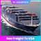 حمل و نقل بین المللی دریای ژجیانگ شانگهای به ایالات متحده 7 روز ذخیره سازی